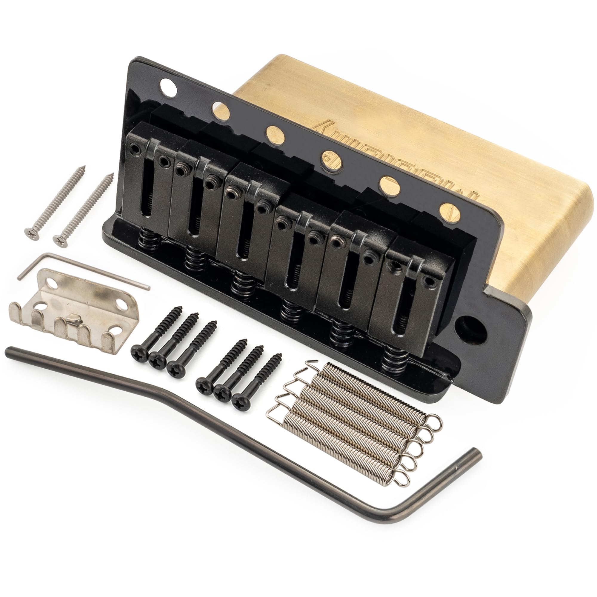 Amazon.co.jp: Musiclily Ultra 10.5mm トレモロユニット ブリッジ 6点